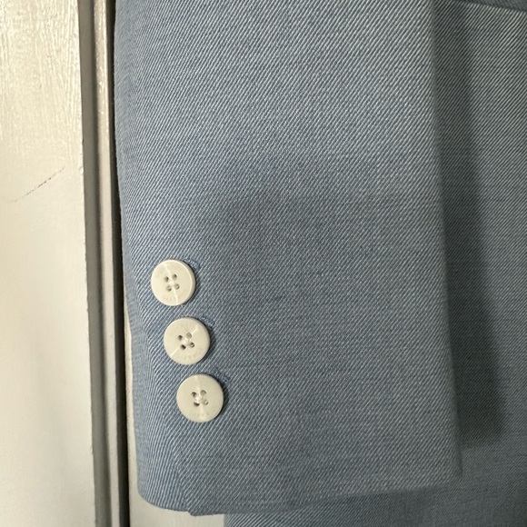 Sz XS Esmerie Elegant Pale Blue Women's Coat Brand New - Picture 4 of 12